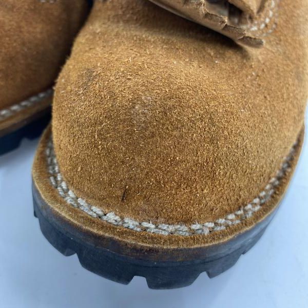 中古】WESCO スウェードレースアップブーツ 9 1/2 ブラウン ウエスコ