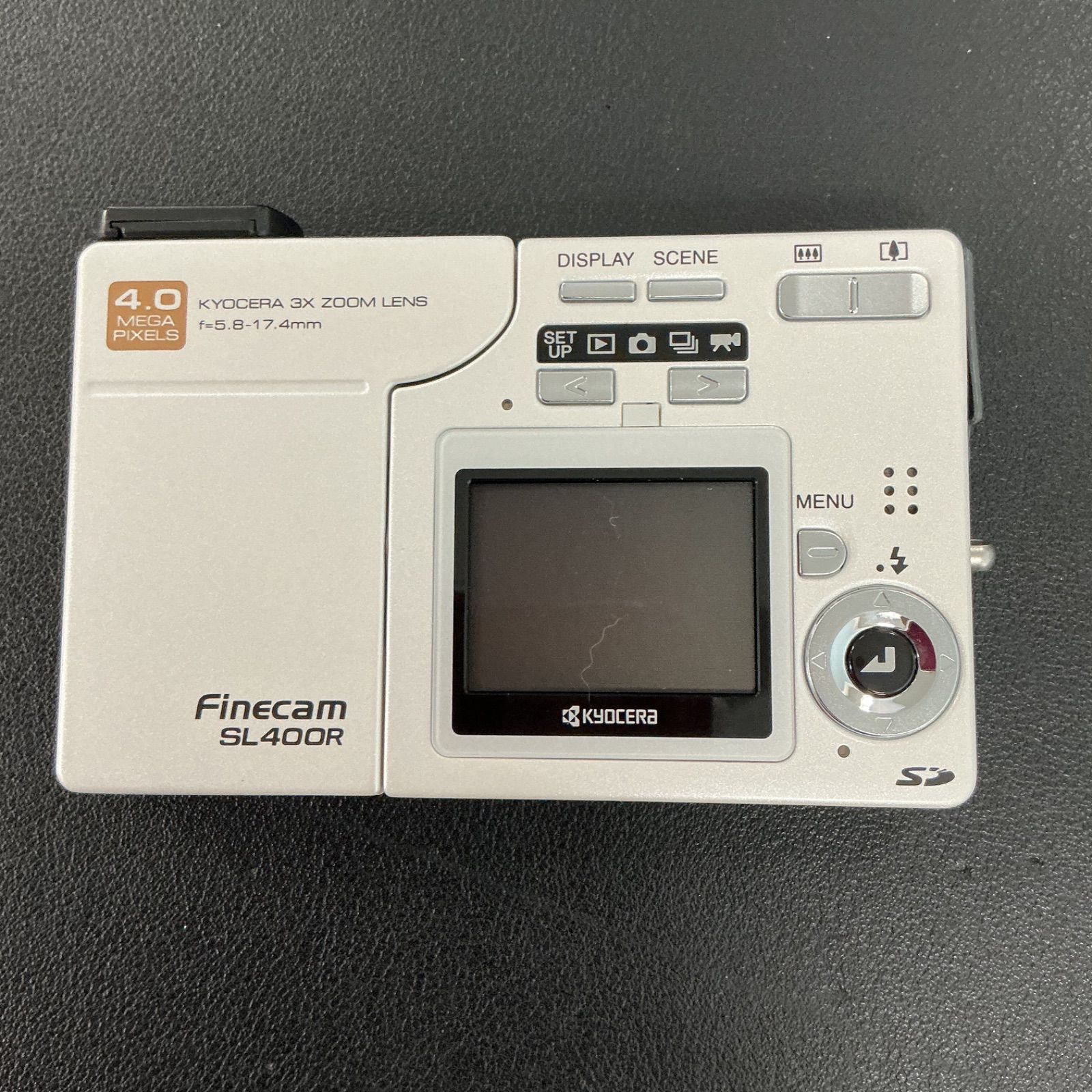 CC2698 KYOCERA 京セラ Finecam SL400R デジタルカメラ 現状 - メルカリ