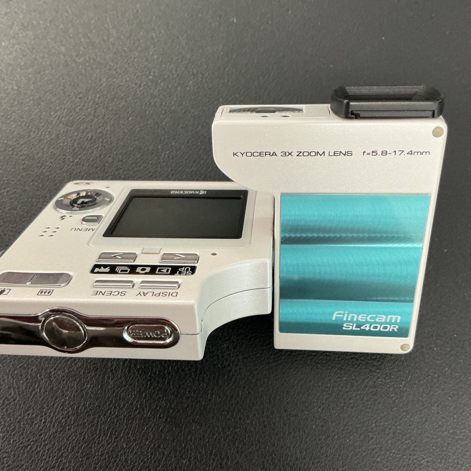 CC2698 KYOCERA 京セラ Finecam SL400R デジタルカメラ 現状 - メルカリ