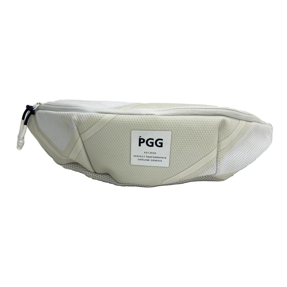 PGG PEARLY GATES パーリーゲイツ ウエストバッグ ポーチ ホワイト系