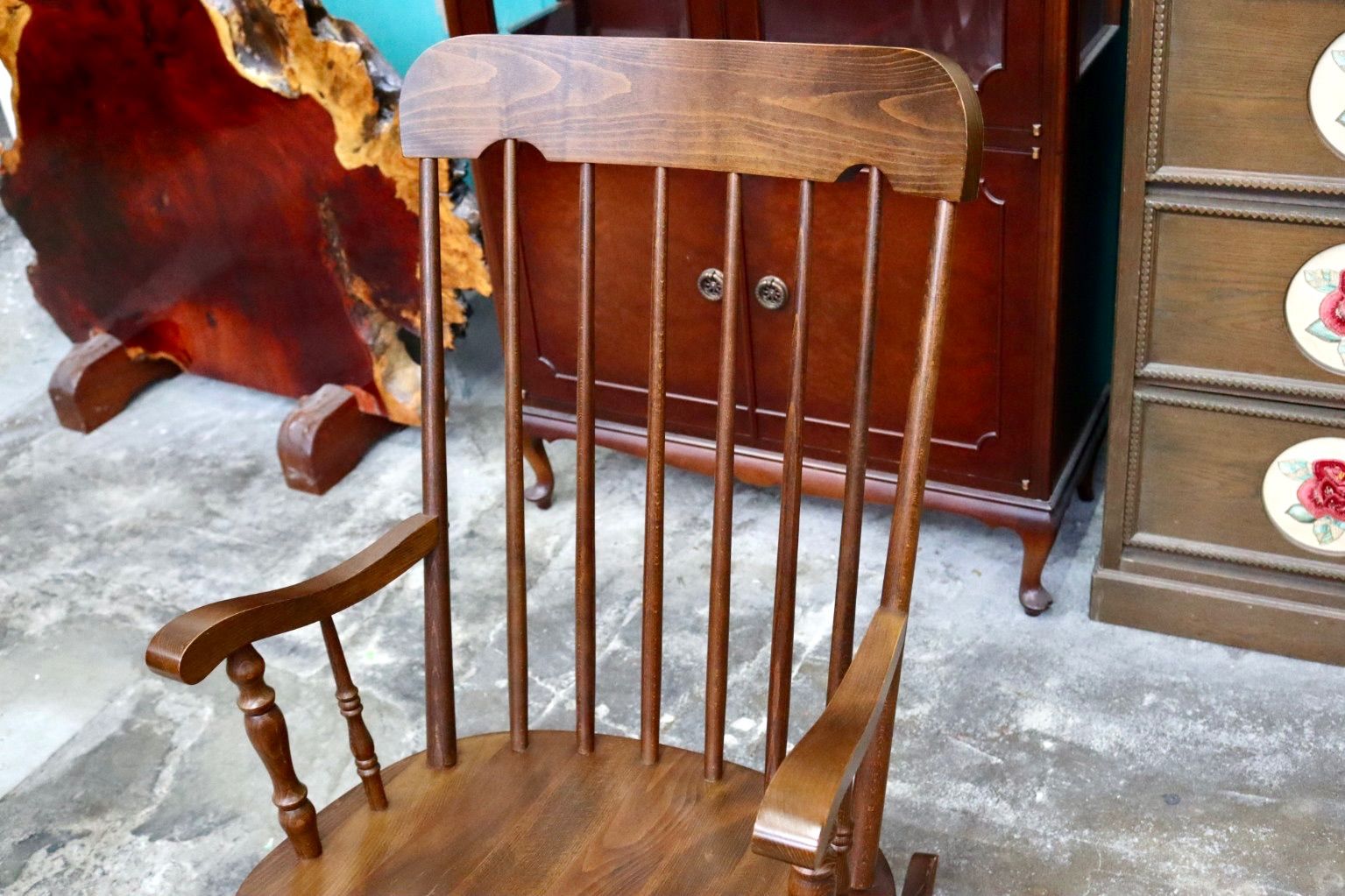 GMJH190○柏木工 / KASHIWAロッキングチェア 椅子 揺り椅子 飛騨家具