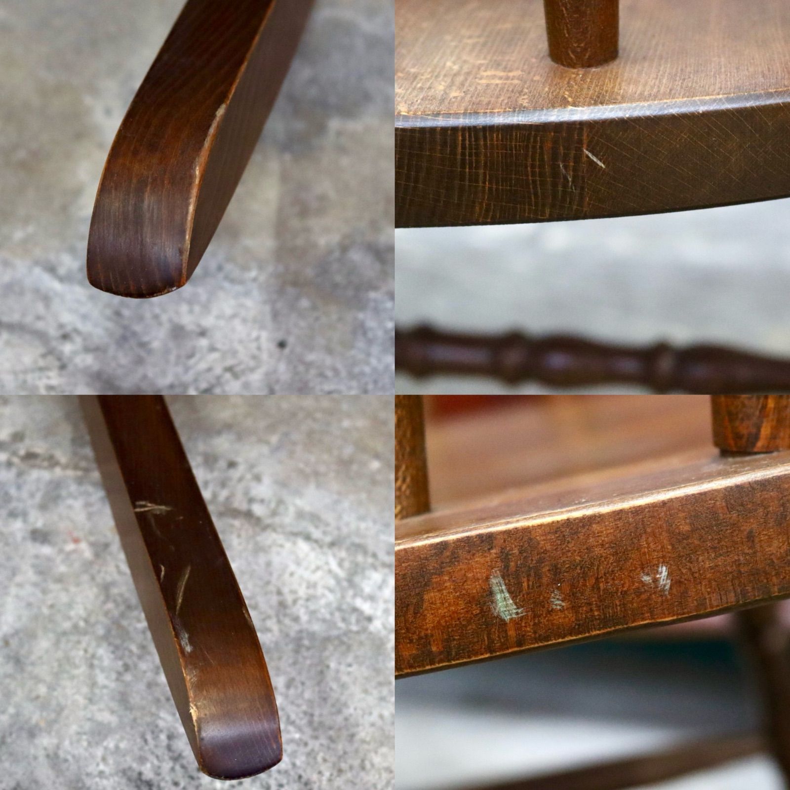 GMJH190○柏木工 / KASHIWAロッキングチェア 椅子 揺り椅子 飛騨家具