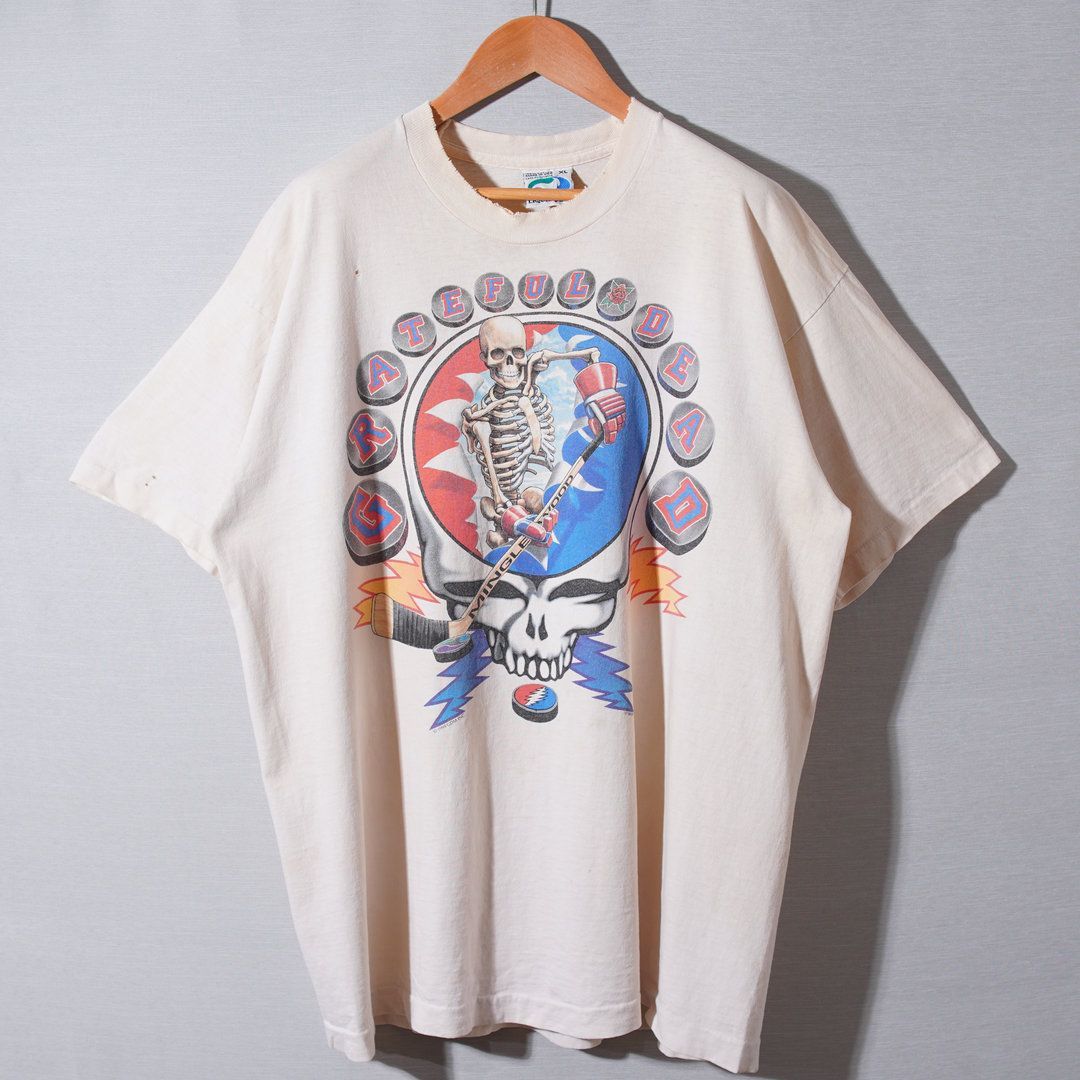 90s USA製 1994年製 グレイトフルデッド Grateful Dead XL アイボリー