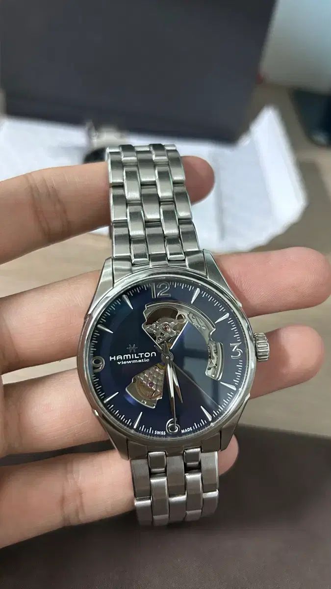 ハミルトン オープンハート 42mm オートマチック 出品