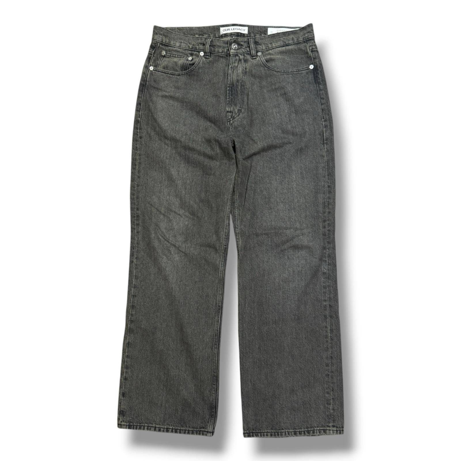 参考上代77000円 Our Legacy 25AW THIRD CUT サードカットデニム ジーンズ アワーレガシー M4255TA グレー 30 （18956M）
