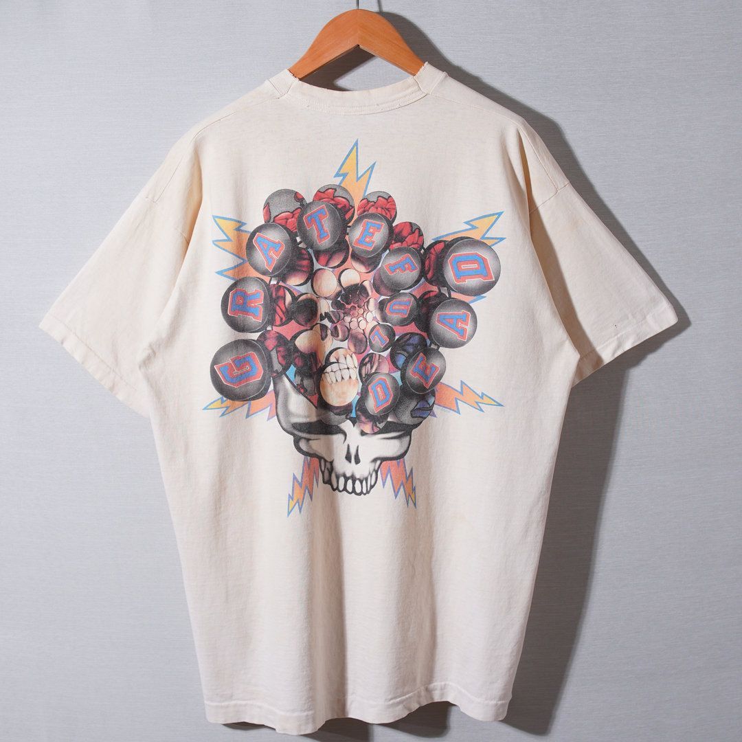 90s USA製 1994年製 グレイトフルデッド Grateful Dead XL アイボリー