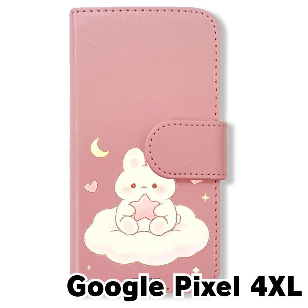 新品未使用】 Google Pixel 4 XL 手帳型スマホ ケース (色：ピンク