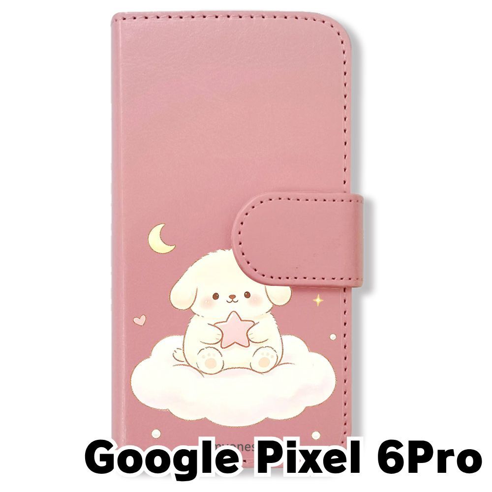新品未使用】 Google Pixel 6 Pro 手帳型スマホ ケース (色：ピンク
