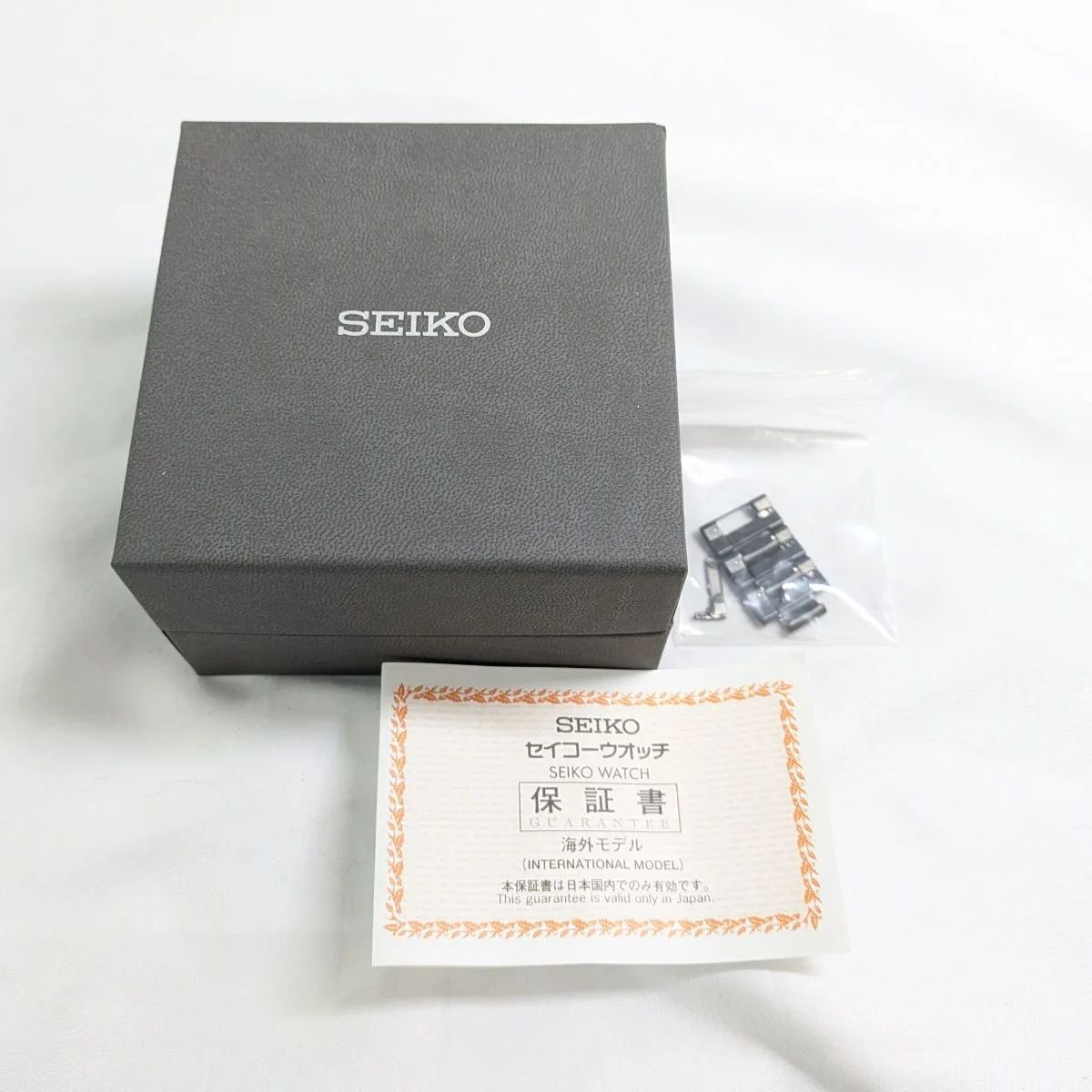極美品 セイコー5 自動巻き 7S26-02T0 デイデイト 黒文字盤 SEIKO 5 裏