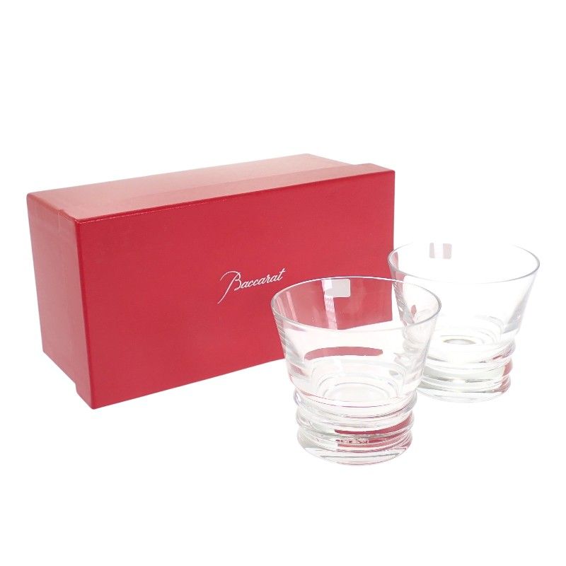 バカラ Baccarat ベガ タンブラーペア 食器 テーブルウェア 2個セット 2104-381 グラス クリスタルガラス 結婚祝い 引越祝い ギフト【中古】【SAランク】
