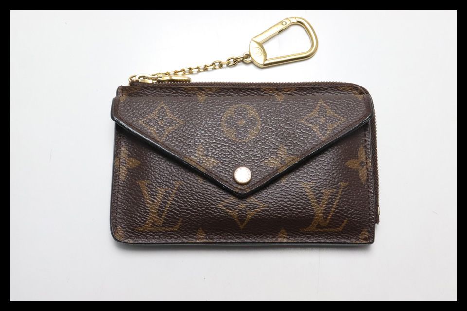 ■LOUIS VUITTON モノグラム レクト・ヴェルソ キャンバス, レザー コインケース ルイヴィトン ■0621pi1366-2K