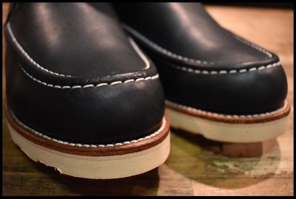 9E 未使用 黒タグ】Chippewa チペワ ショートモック エンジニア
