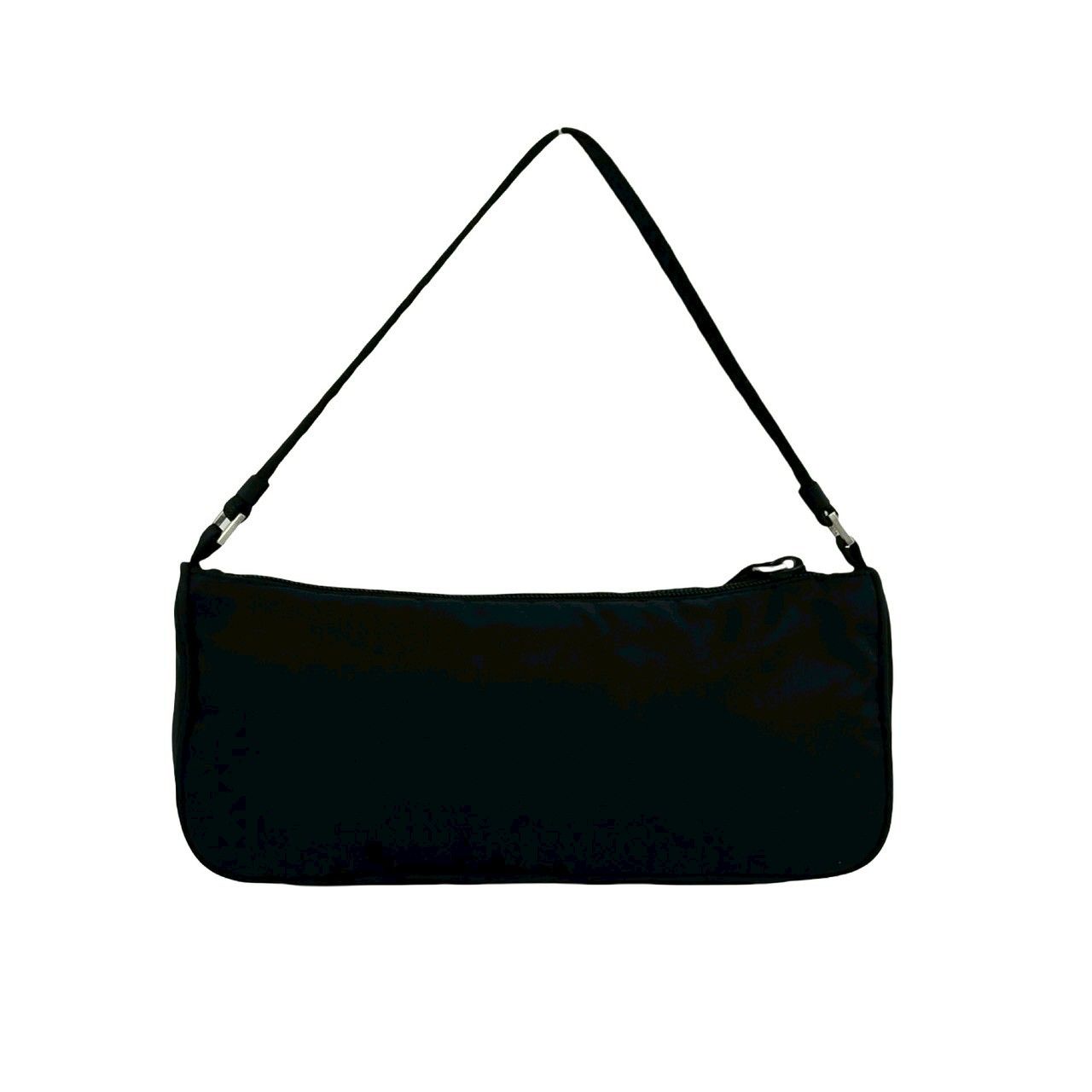 極 美品 PRADA プラダ 三角ロゴ プレート 金具 テスート ナイロン ミニ