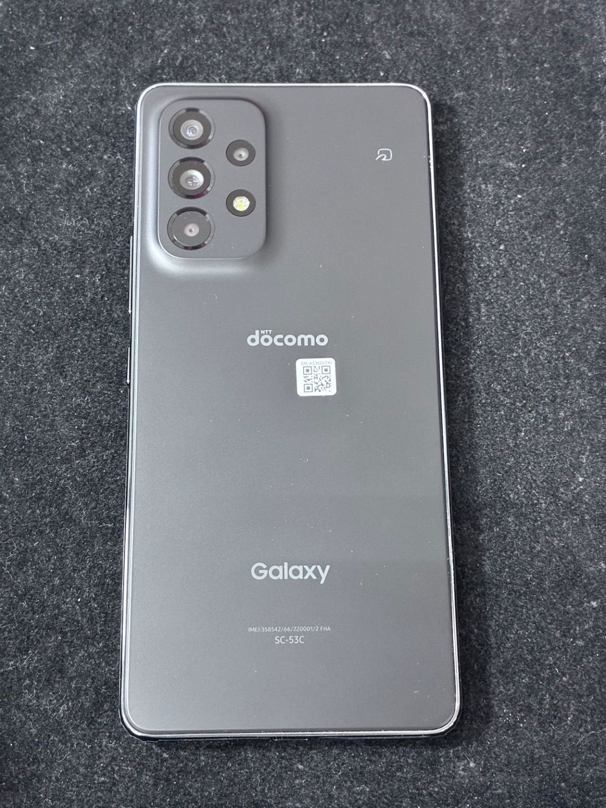 Galaxy A53 SC-53C docomo ブラック 美品 - メルカリ