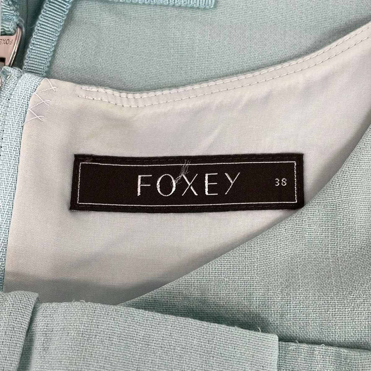 FOXEY(フォクシー) ワンピース サイズ38 M レディース - 28287 ライト