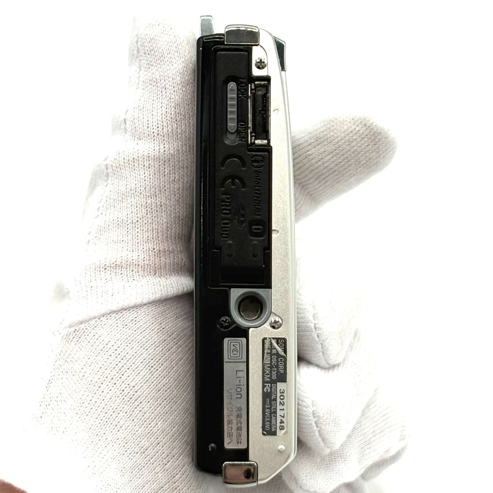ジャンク品】SONY ソニー Cyber-shot DSC-T300 デジタルカメラ