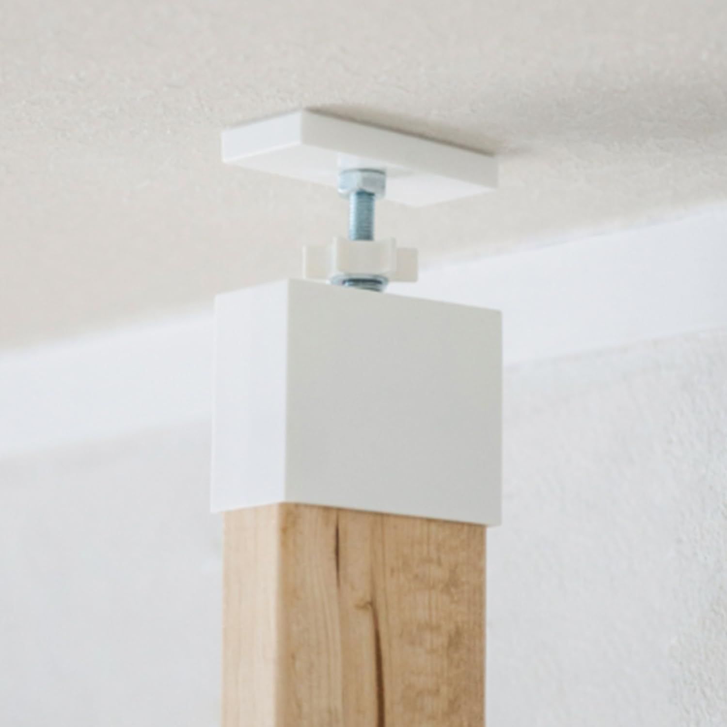 新品 平安伸銅工業 LABRICO DIY収納パーツ 2×4アジャスター オフ 