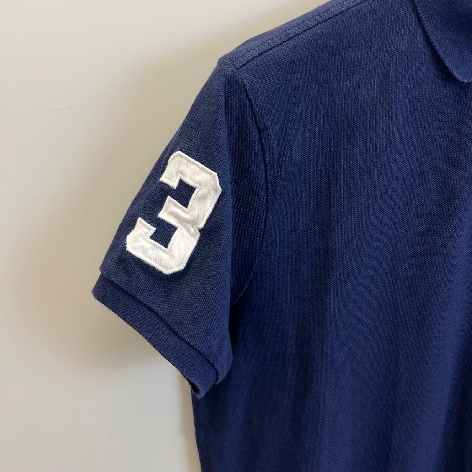 POLO Ralph Lauren CUSTOM FIT big ponny polo shirts M ポロラルフ