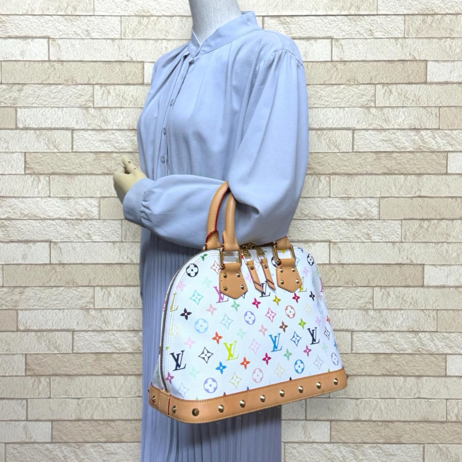 ルイヴィトン アルマPM モノグラムマルチカラー ハンドバッグ
