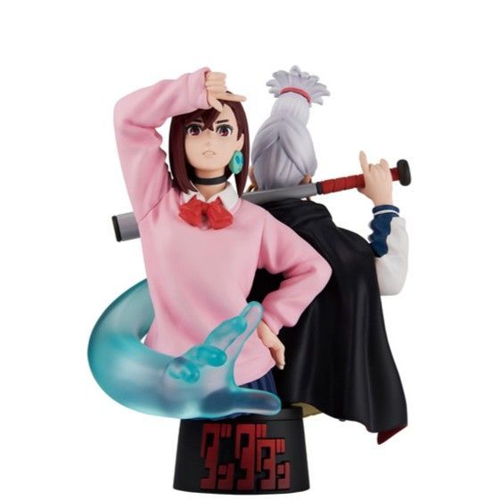 完全未使用未開封　保管品　ダンダダン　プチラマEX 袋未開封】ダンダダン プチラマEX モモ ＆ 星子 スタチュー フィギュア