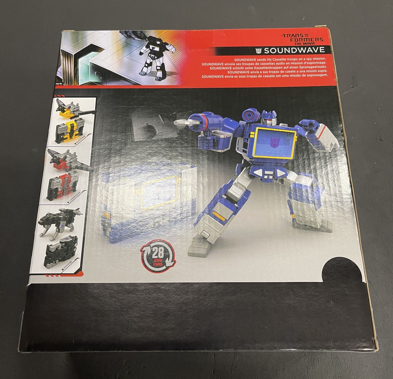 新品未開封】トランスフォーマー SS TS-18 サウンドウェーブ セット