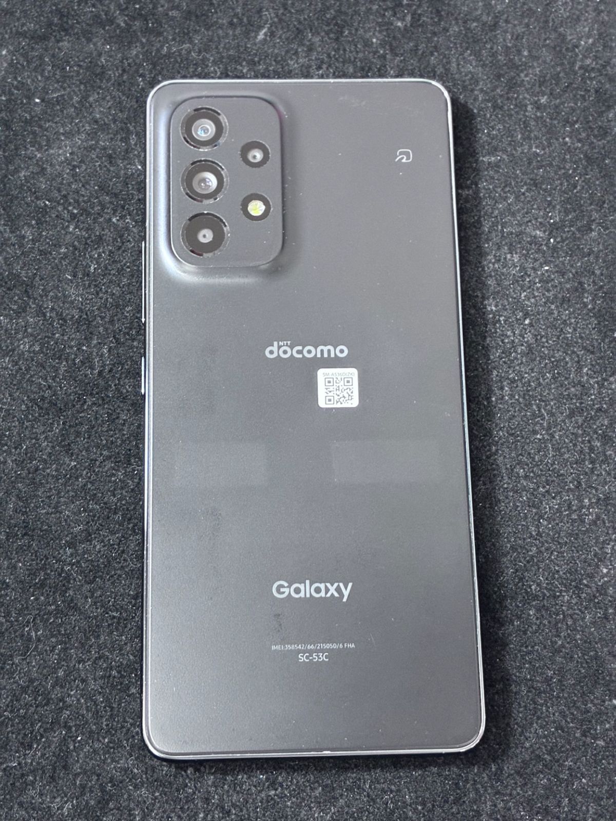 Galaxy A53 オーサムブラック docomo SIMなし - メルカリ