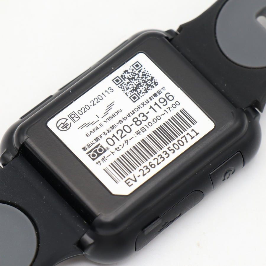 美品】EAGLE VISION watch 6 EV-236 ブラック GPSゴルフナビ イーグル