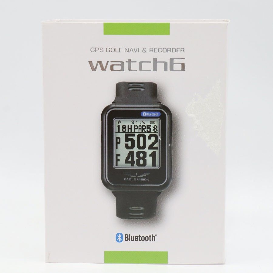 美品】EAGLE VISION watch 6 EV-236 ブラック GPSゴルフナビ イーグル