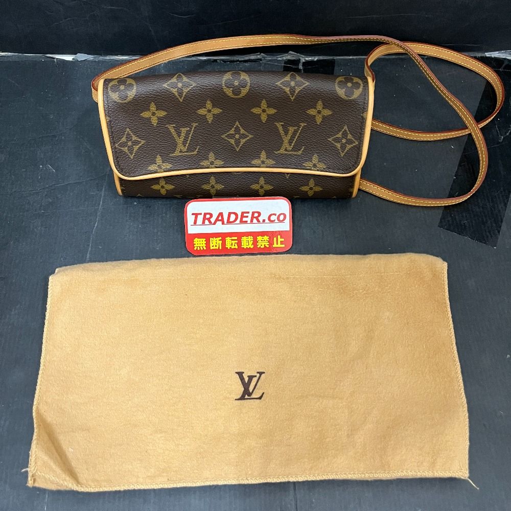 06w12753 LOUIS VUITTON モノグラム ポシェットツインGM M51852 ルイ