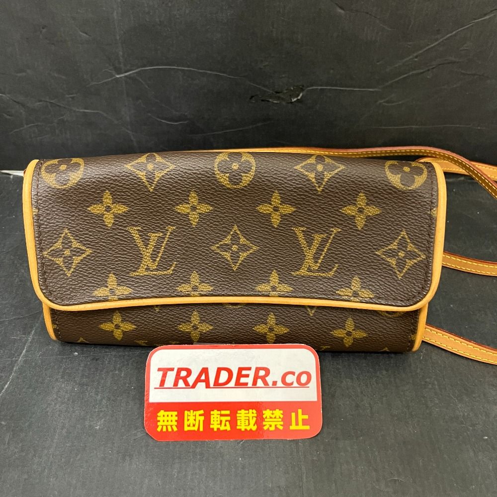 06w12753 LOUIS VUITTON モノグラム ポシェットツインGM M51852 ルイ