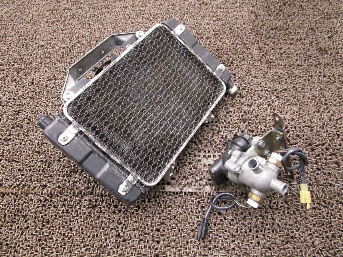 GSX400S カタナ ラジエター サーモスタット □B8792！GK77A スズキ
