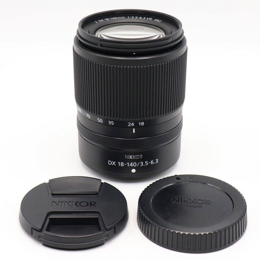 【美品】Nikon NIKKOR Z DX 18-140mm f/3.5-6.3 VR ズームレンズ DXフォーマット Zマウント ニコン 交換レンズ