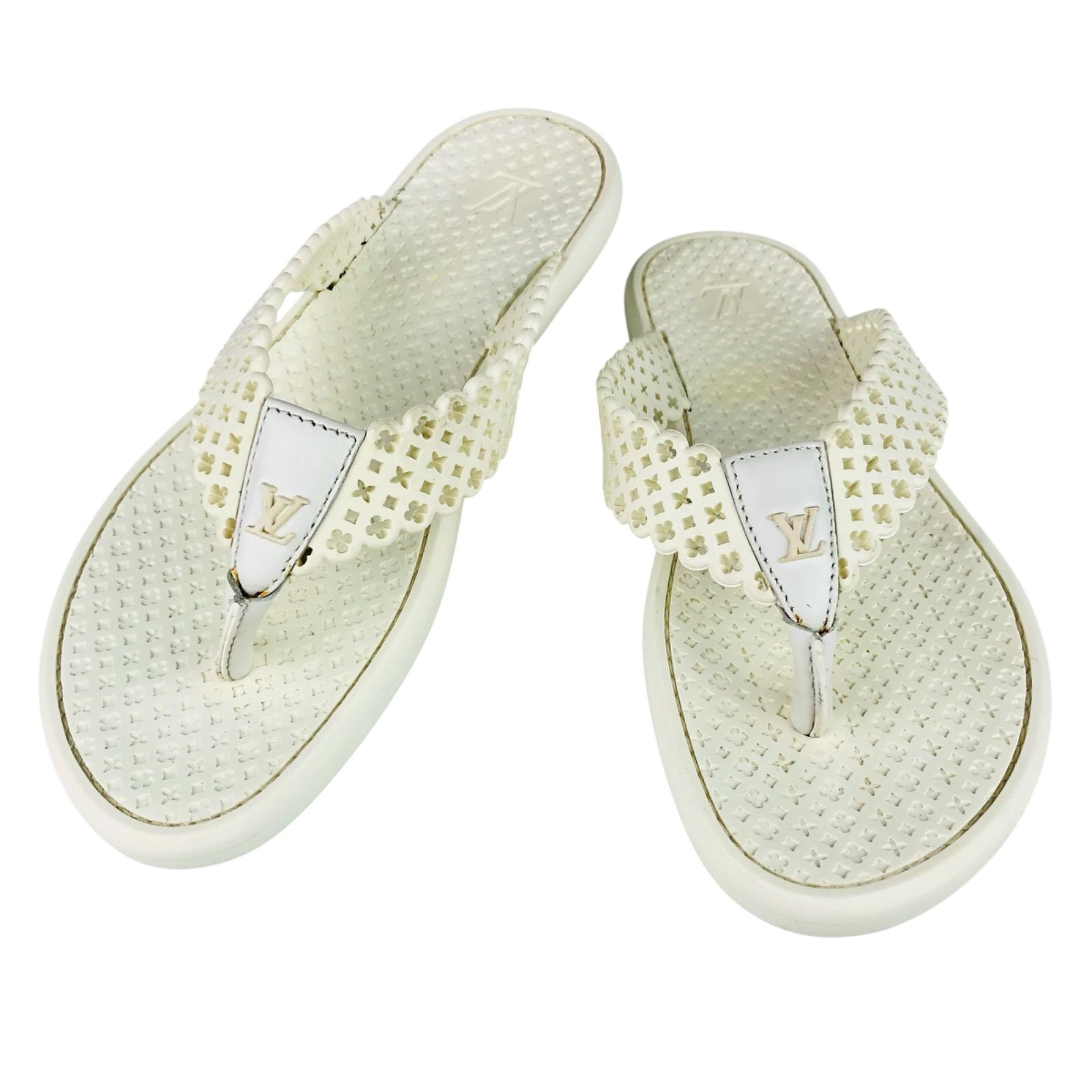 良品☆LOUIS VUITTON☆ルイヴィトン・レディース エンボス加工LV