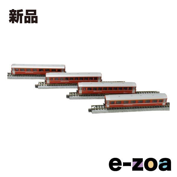 KATO（カトー） アルプスの赤い客車 EWI 4両セットB 10-1414 (2670543)