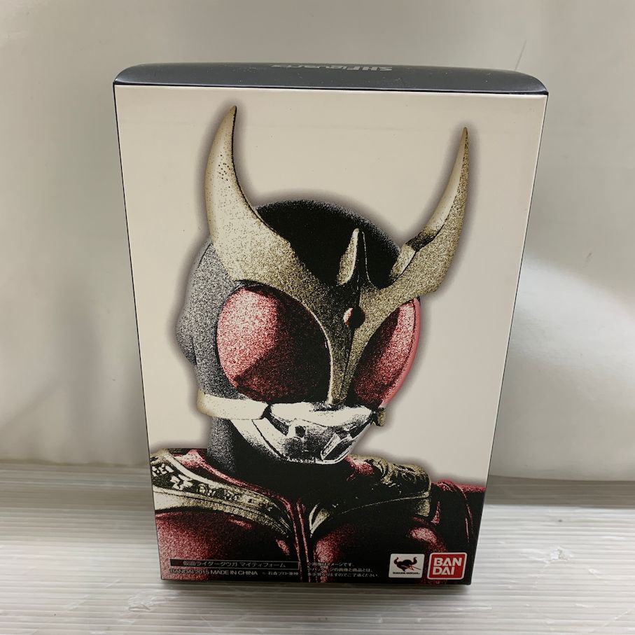 【現状渡し品】 S.H.F 真骨彫製法 仮面ライダークウガ マイティフォーム 【042-260630-MS-05-min】