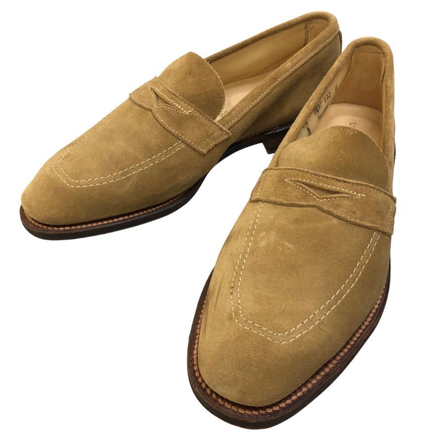 【GW SALE】ALDEN ユナイテッドアローズ別注　スエード　サイズUS9D オールデン ユナイテッドアローズ別注 ペニーローファー サンド