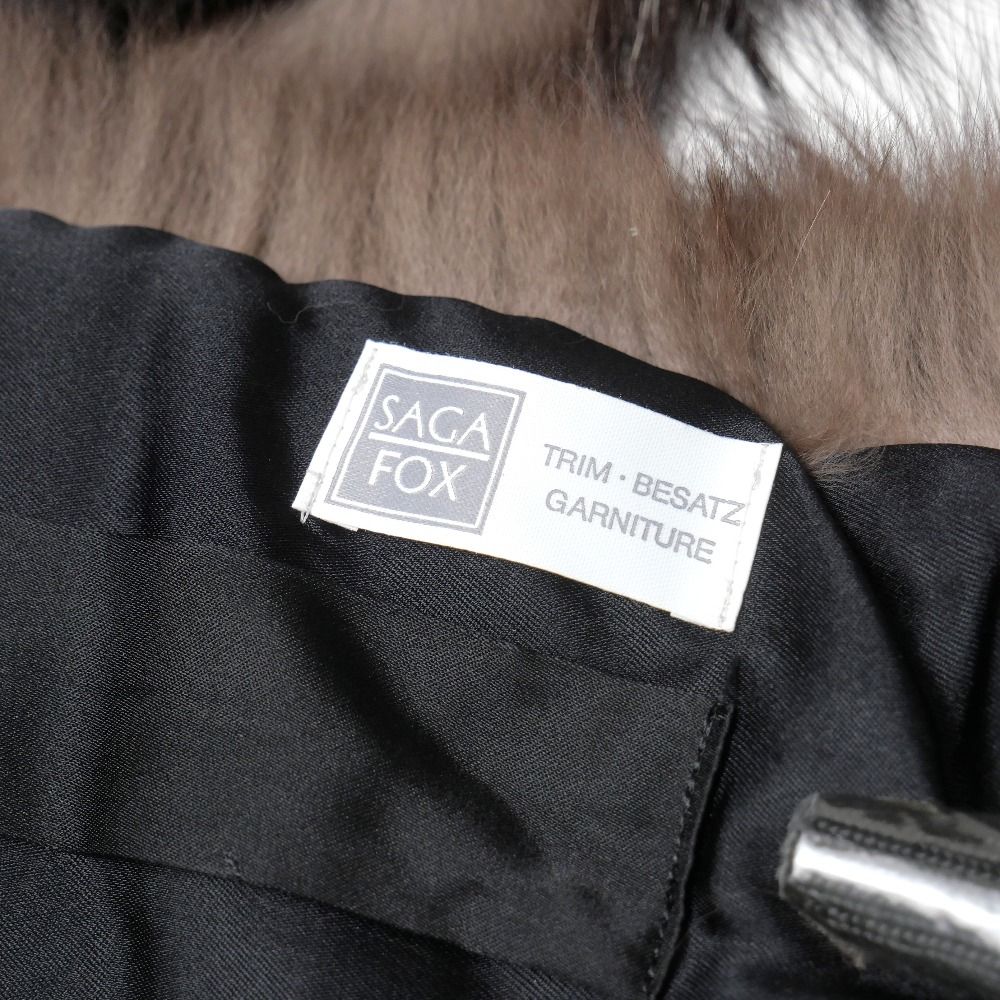 □美品□SAGA FOX サガ フォックス ストール シルバーフォックス