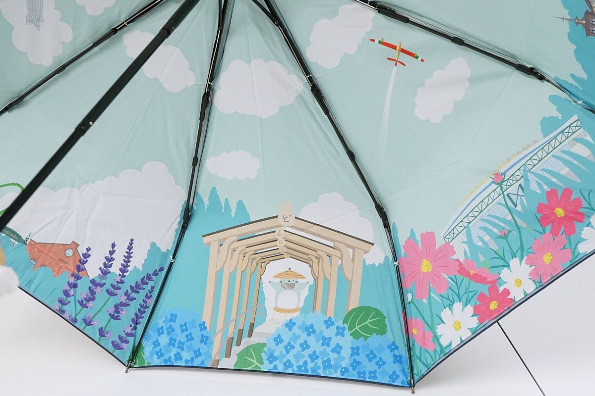 折りたたみ傘 ジブリパーク USED美品 晴雨兼用 パーク限定 スタジオ