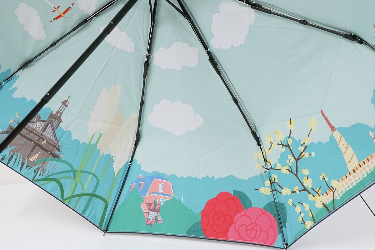 折りたたみ傘 ジブリパーク USED美品 晴雨兼用 パーク限定 スタジオ