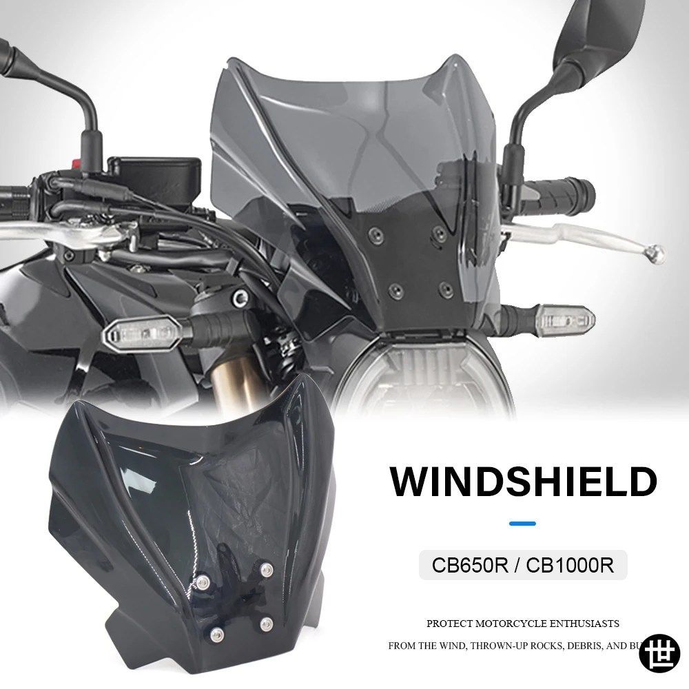 ホンダ CB1000R CB650R 2021 用ウインドスクリーン ウインドシールド ウインドディフレクター ブラケット CB 650 1000 R アクセサリー