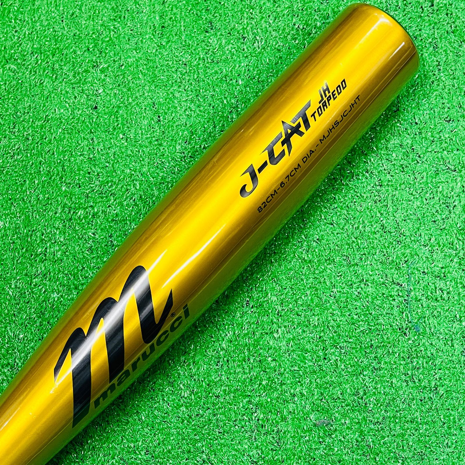 マルチ J-CAT JH 中学硬式用金属 トルピードバット ゴールド 82㎝ 820g