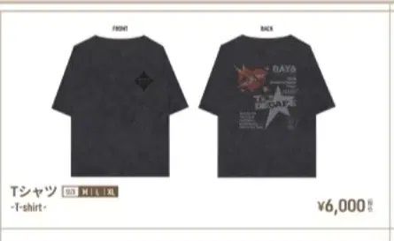 DAY6 10周年 DECADE 日本 神戸コンサート MD Tシャツ L 出品