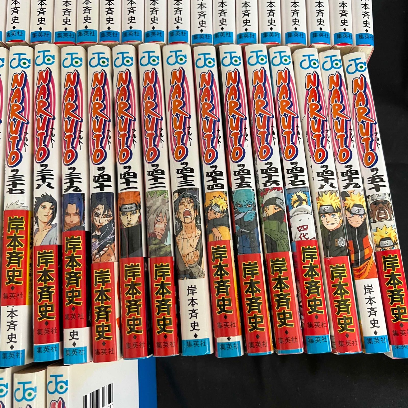 T ほぼ初版/注文カード付含 ナルト 全72巻岸本斉史 漫画 NARUTO