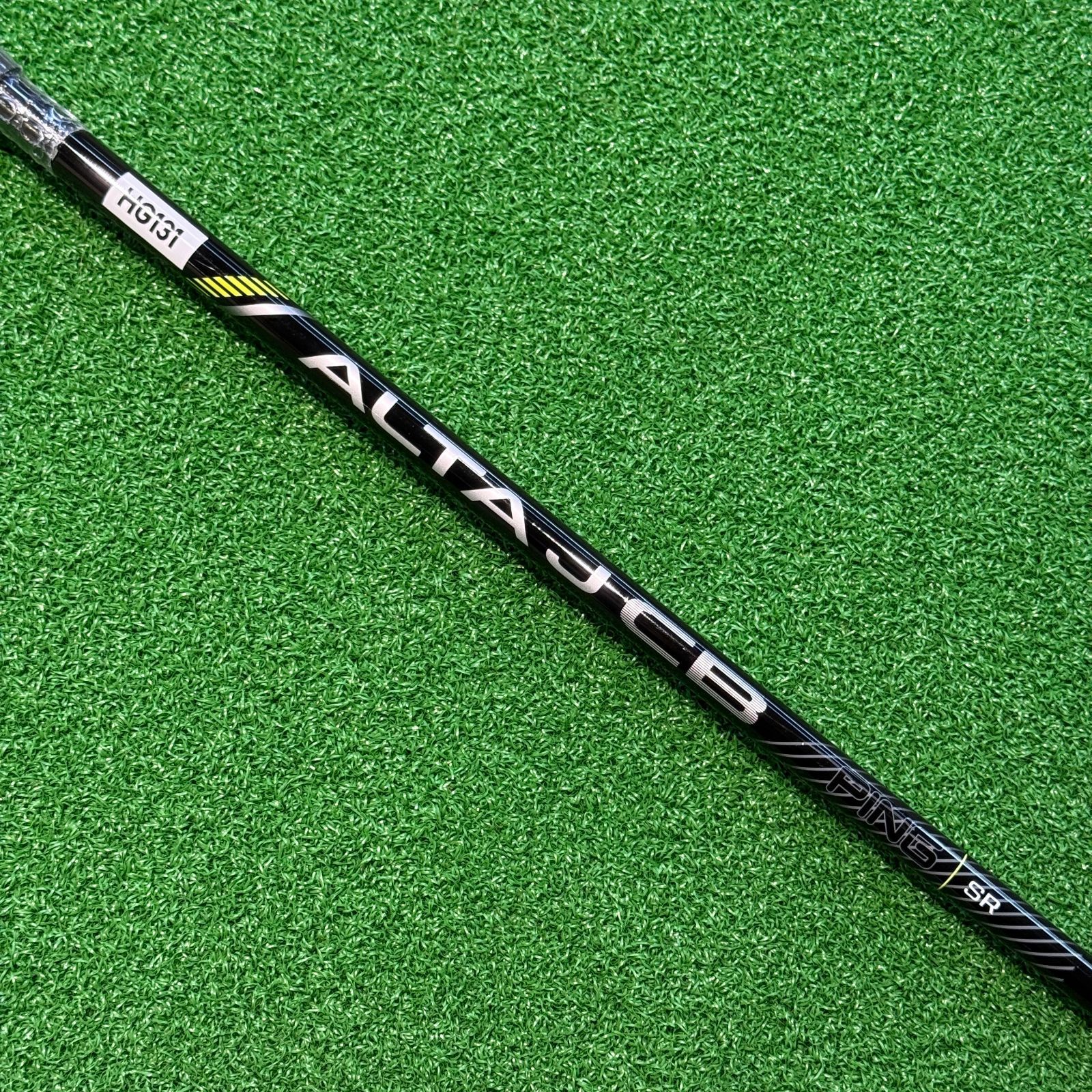 【美品】PING 純正 ALTA J CB BLACK フレックスSR 6U ハイブリッド用 ピンスリーブ付 7,350円