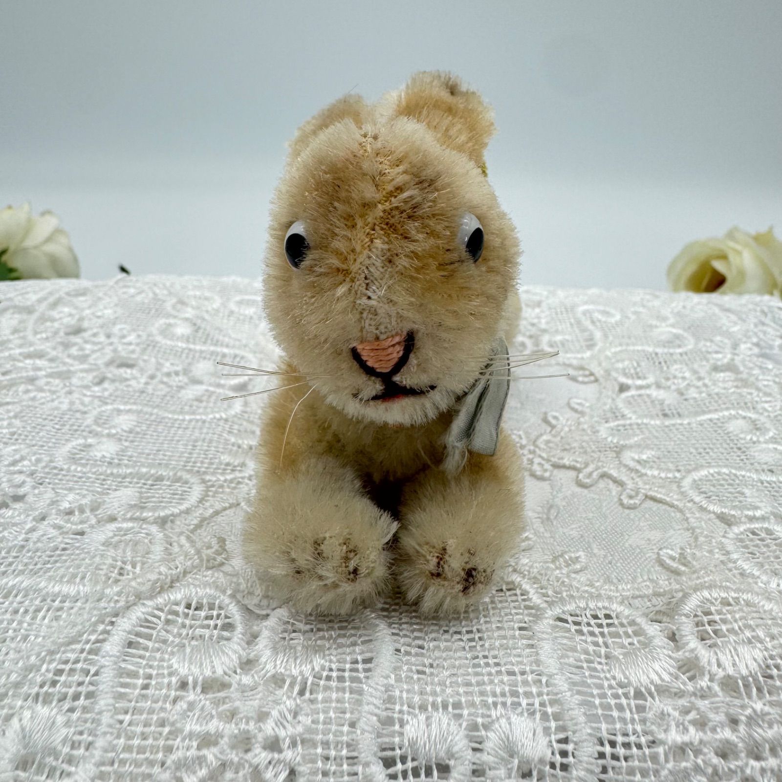 送料無料☆シュタイフ☆Lying Rabbit 6cm 初期№タグ付☆(最小サイズの