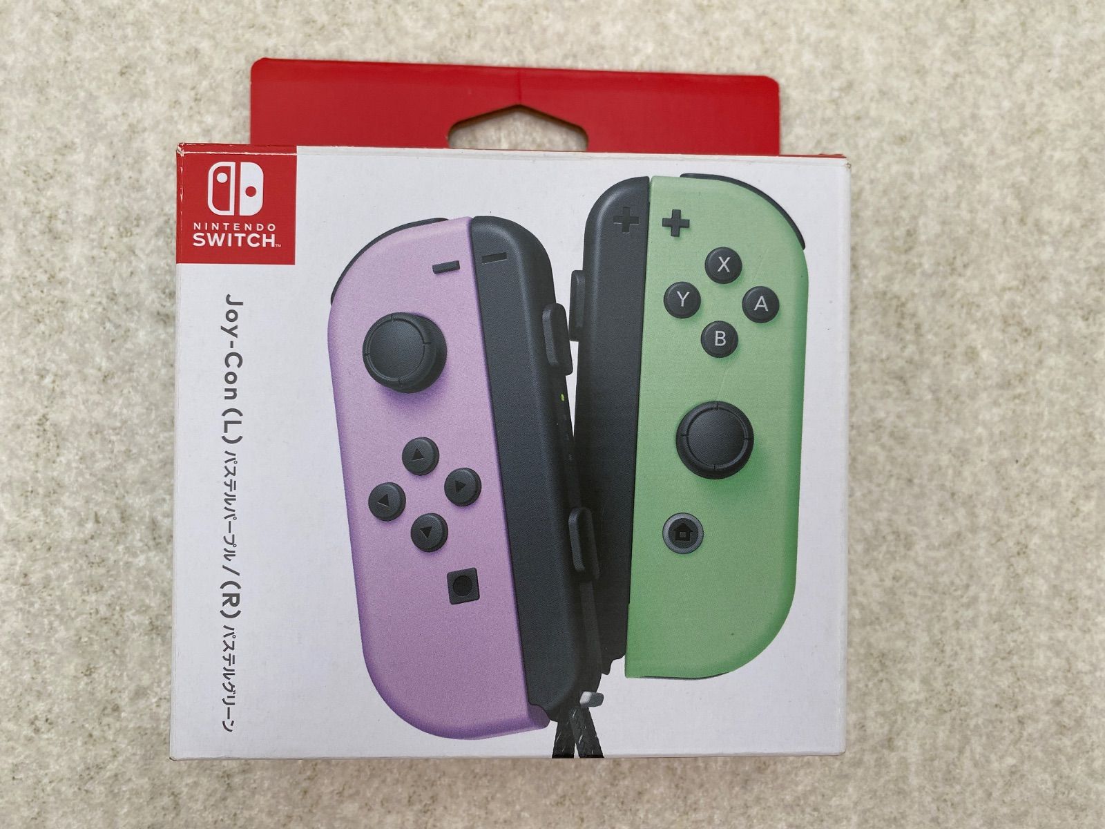 ◇Nintendo Switch Joy－Con パステルパープル／パステルグリーン
