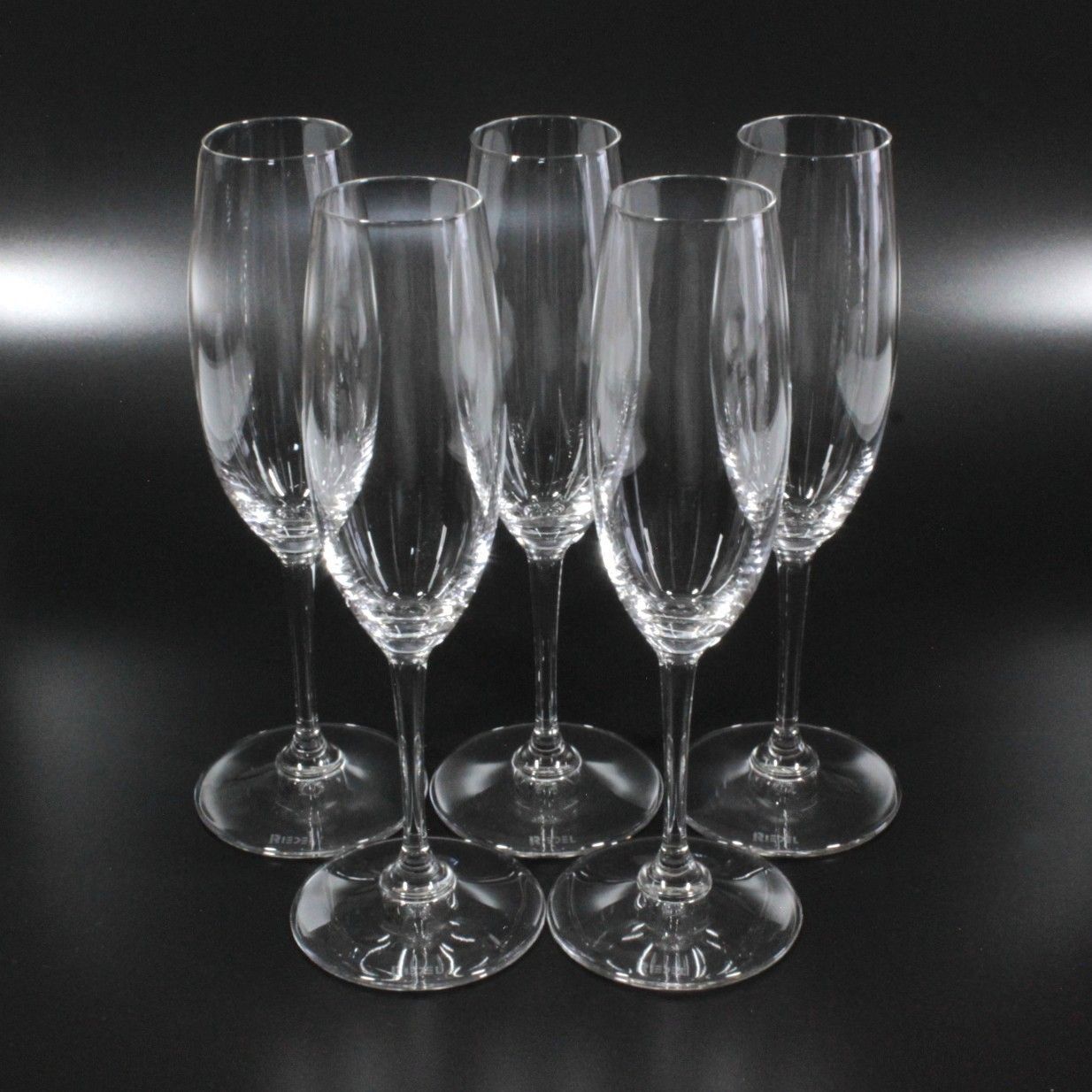 17【極美品】リーデル RIEDEL シャンパーニュグラス 5脚セット 489/48 業務用 プロ仕様 クリスタル 9,936円