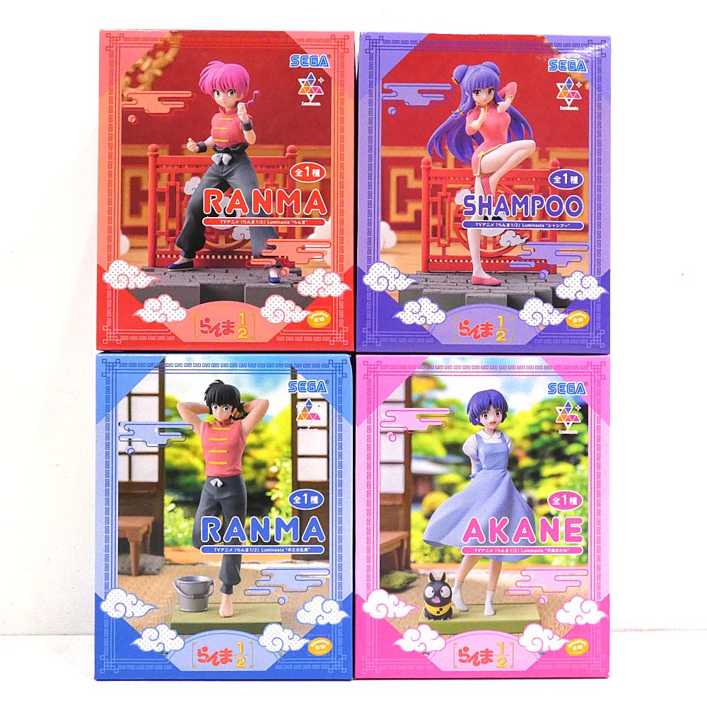 小牧店】未開封 らんま1/2 Luminasta フィギュア 4種セット 【I701
