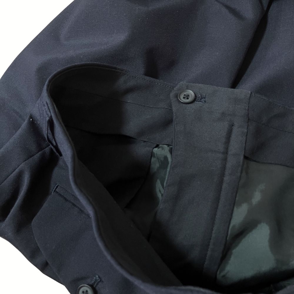 kolor カラー 20SS ウールエステル ワンタック テーパードパンツ
