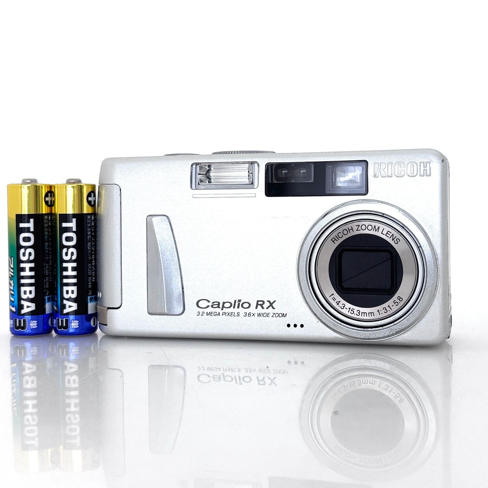 動作確認済み　RICOH caplio RX　シルバー　リコー　デジカメ RICOH】リコー Caplio RX #U131 - メルカリ